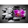 Többrészes Orchidea, Lávakövek poszter 007 - (választható formák)