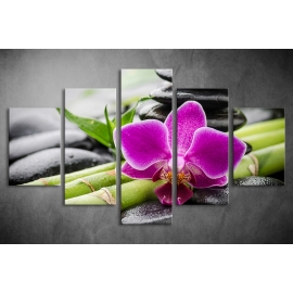 Többrészes Orchidea poszter 008 - (választható formák)