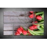 Többrészes Piros Tulipánok poszter 017 - (választható formák)