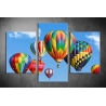 Többrészes Hőlégballon poszter 011 - (választható formák)