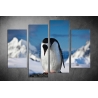 Többrészes Pingvines poszter 062 - (választható formák)