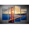 Többrészes Golden Gate poszter 003 - (választható formák)