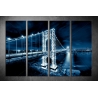 Többrészes Manhattan híd poszter 016 - (választható formák)