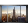 Többrészes Empire State Building poszter 054 - (választható formák)