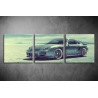 Többrészes Porsche poszter 011 - (választható formák)